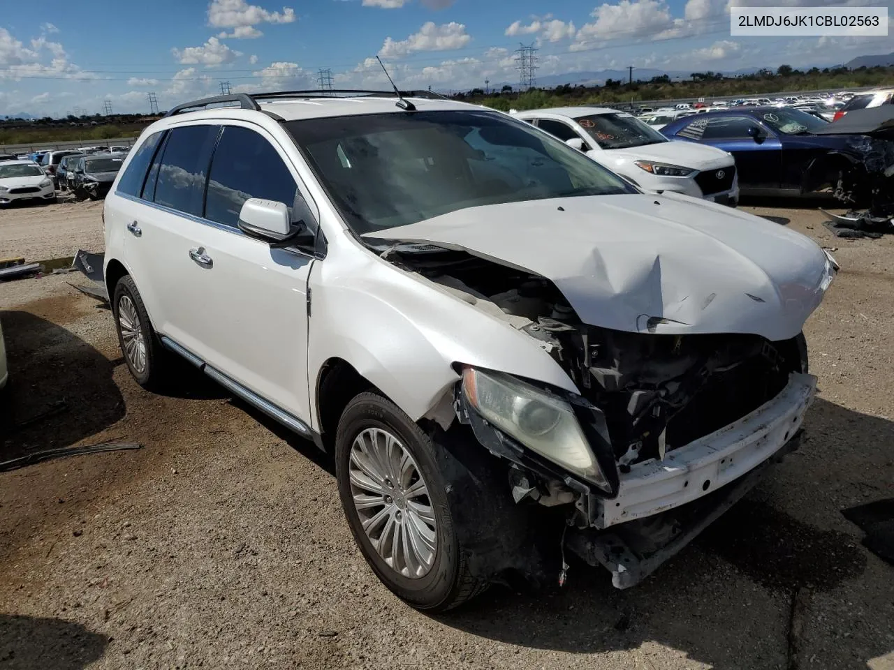 2LMDJ6JK1CBL02563 2012 Lincoln Mkx