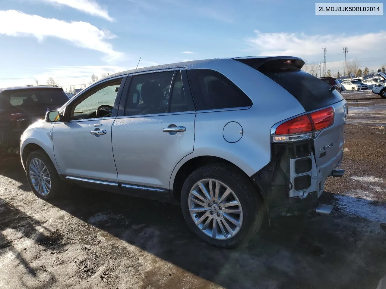 2013 Lincoln Mkx VIN: 2LMDJ8JK5DBL02014 Lot: 41269024