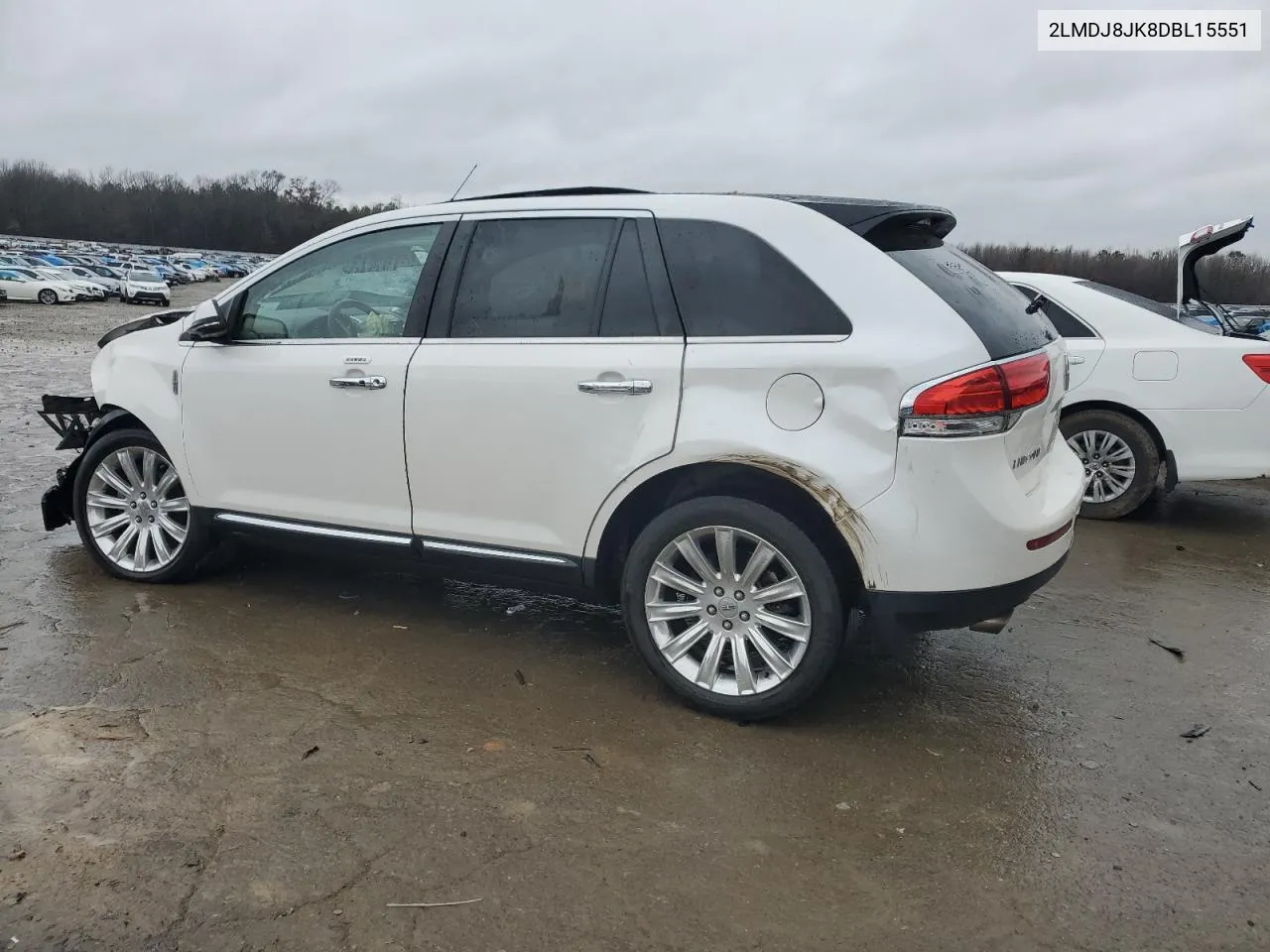 2013 Lincoln Mkx VIN: 2LMDJ8JK8DBL15551 Lot: 41899784