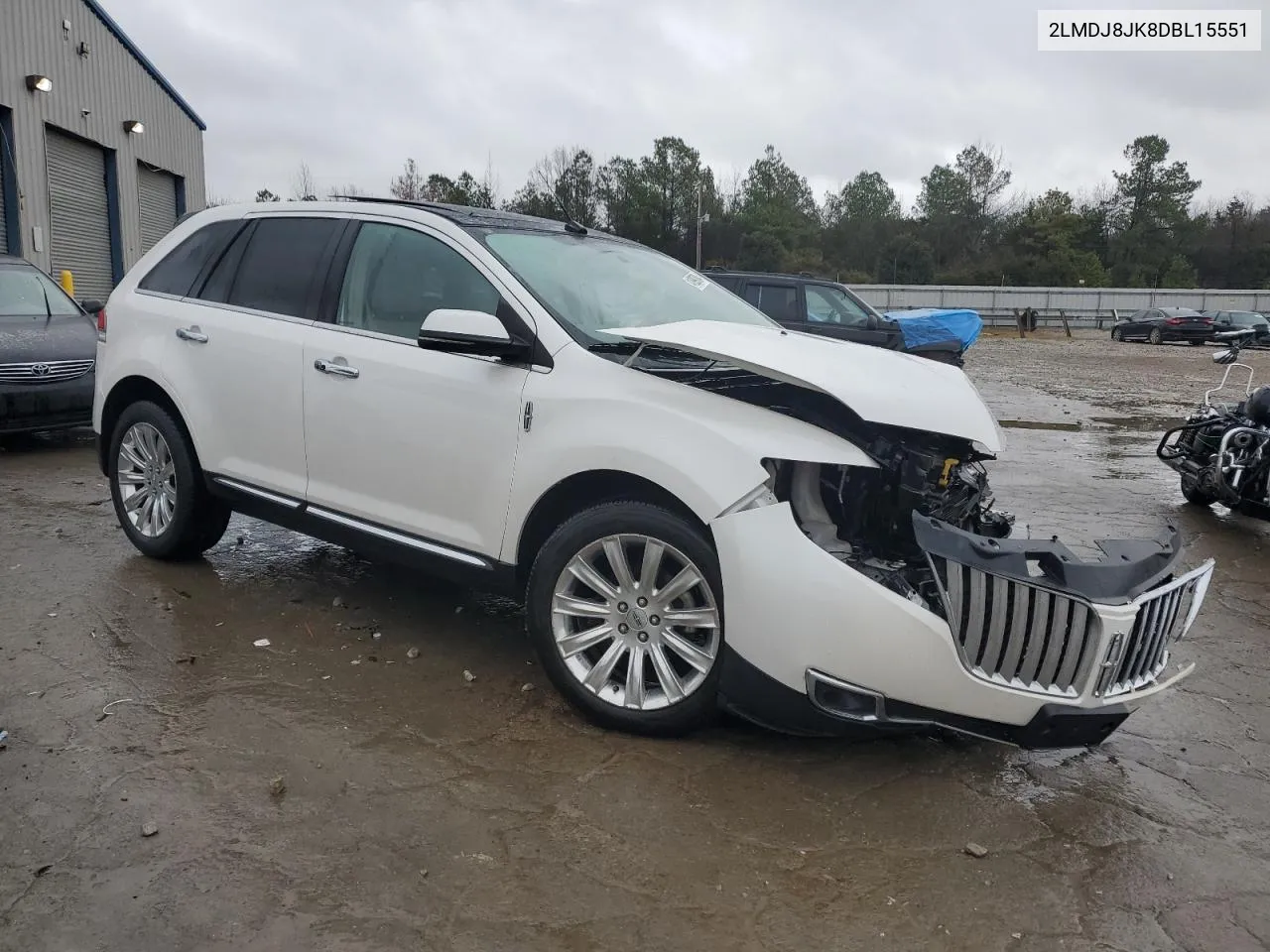 2LMDJ8JK8DBL15551 2013 Lincoln Mkx