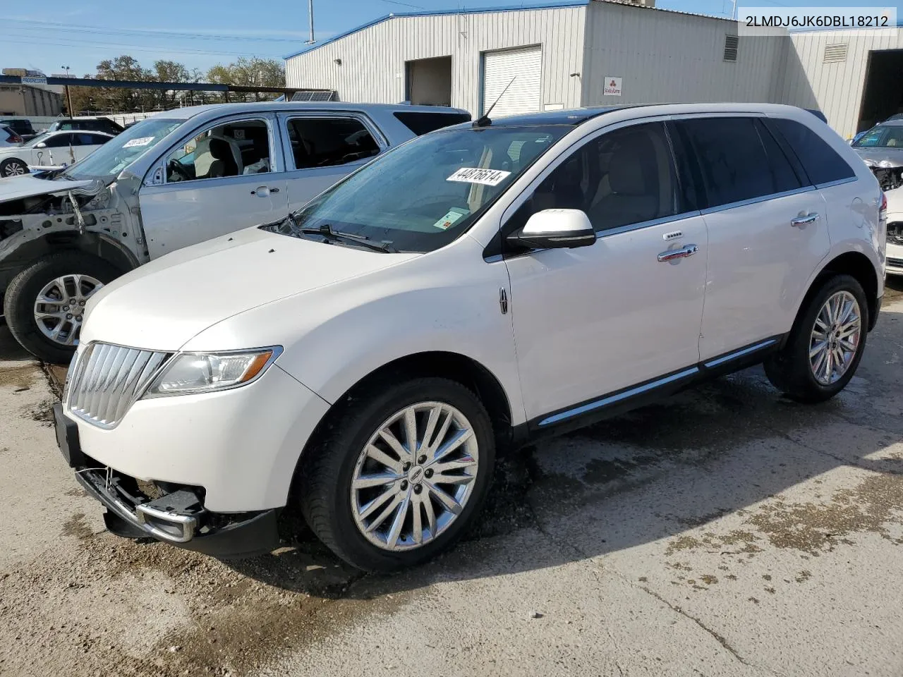 2013 Lincoln Mkx VIN: 2LMDJ6JK6DBL18212 Lot: 44876614