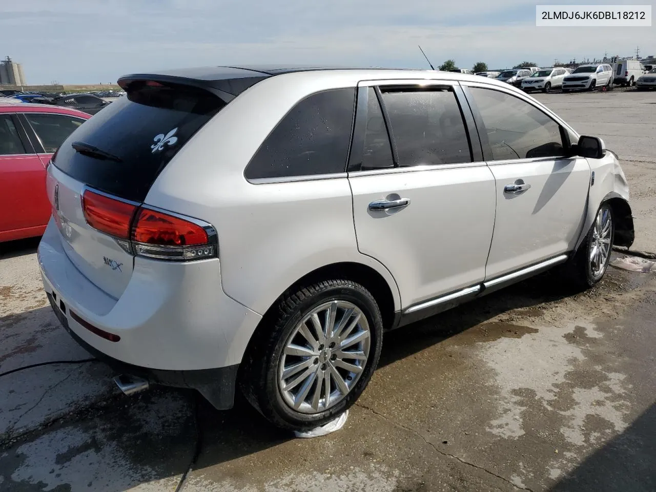 2013 Lincoln Mkx VIN: 2LMDJ6JK6DBL18212 Lot: 44876614