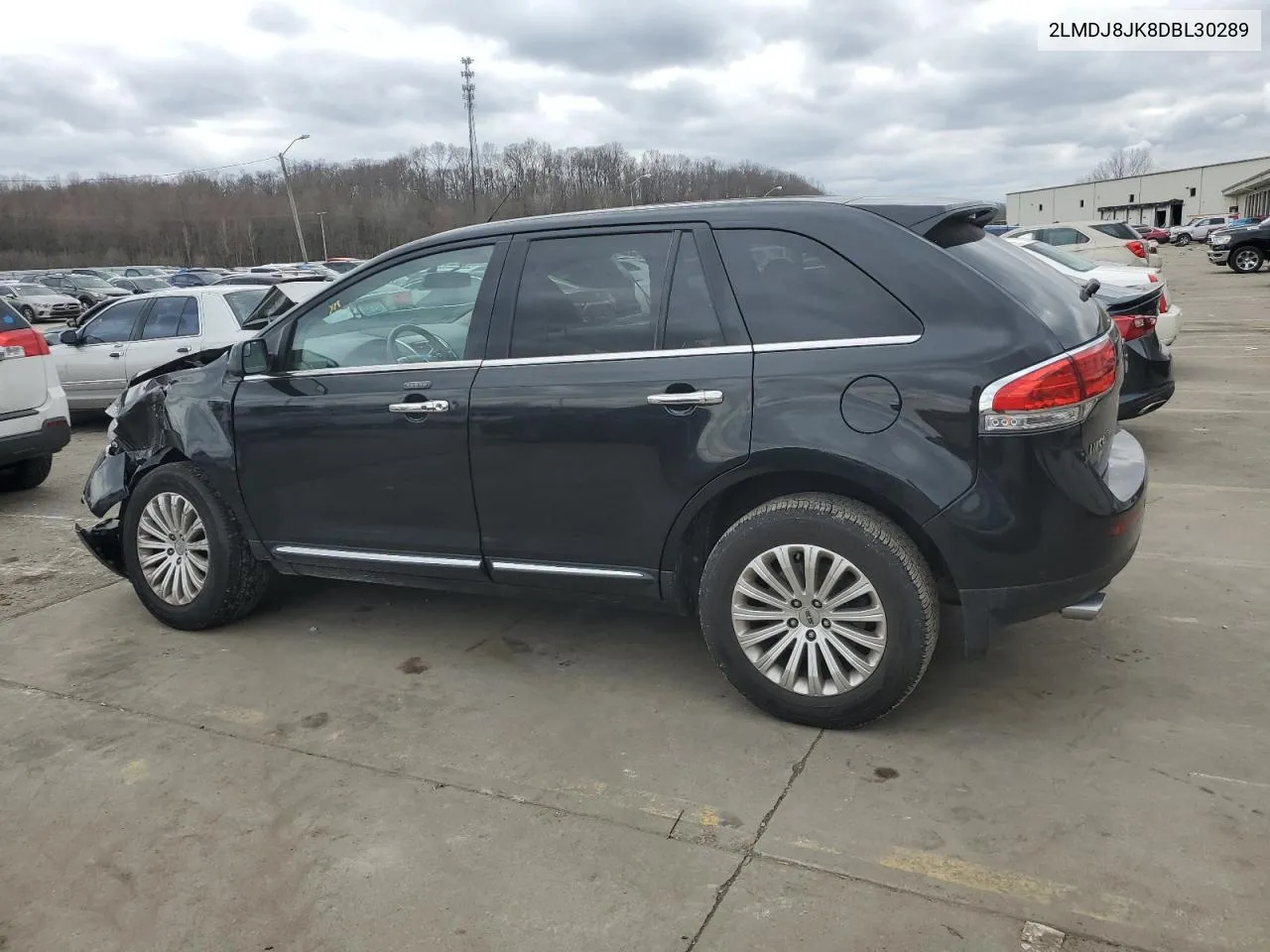 2013 Lincoln Mkx VIN: 2LMDJ8JK8DBL30289 Lot: 45505894