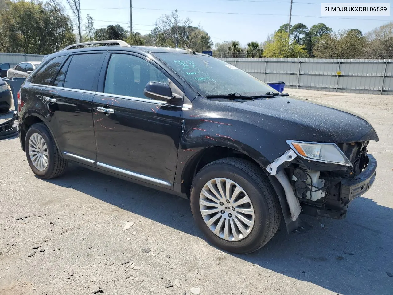 2013 Lincoln Mkx VIN: 2LMDJ8JKXDBL06589 Lot: 46265724