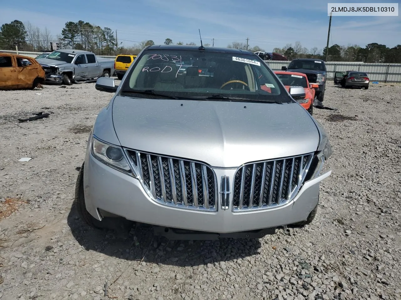 2013 Lincoln Mkx VIN: 2LMDJ8JK5DBL10310 Lot: 46361654