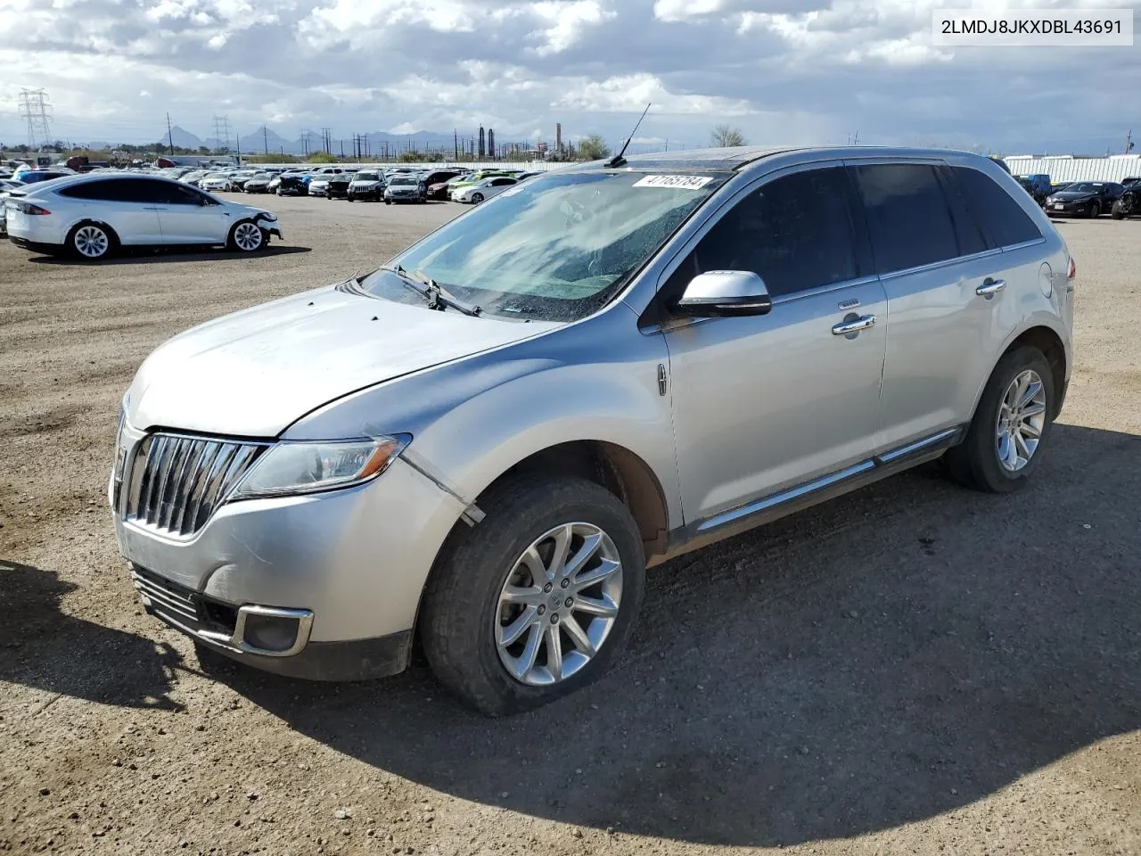 2LMDJ8JKXDBL43691 2013 Lincoln Mkx