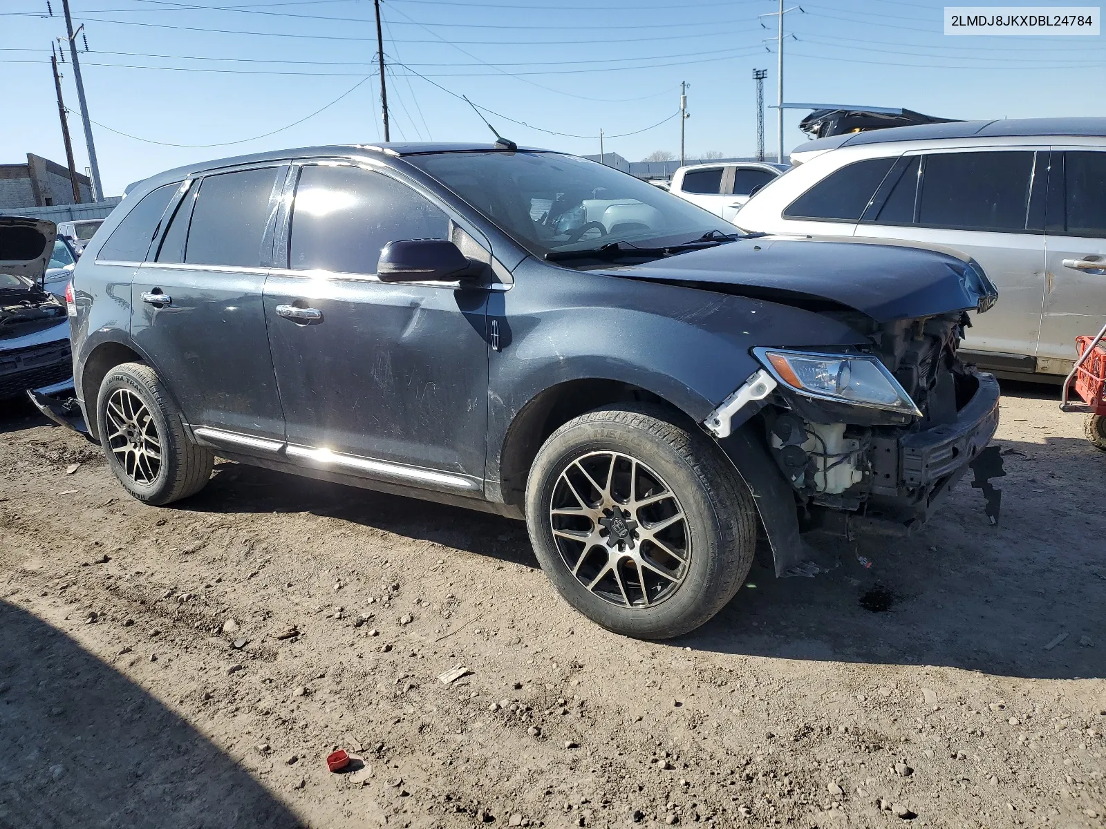 2013 Lincoln Mkx VIN: 2LMDJ8JKXDBL24784 Lot: 47700634