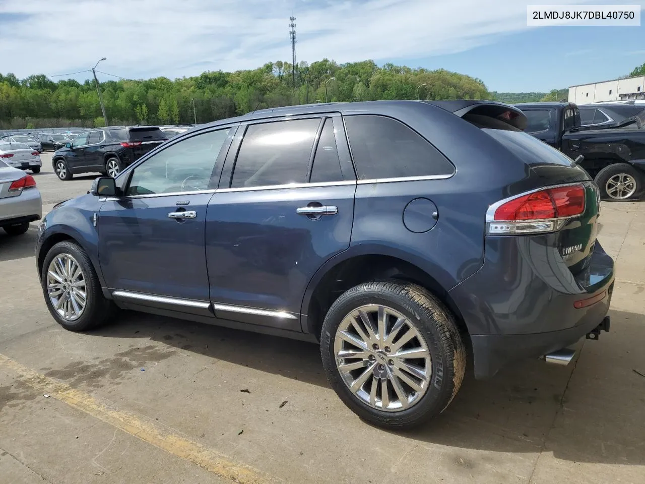 2LMDJ8JK7DBL40750 2013 Lincoln Mkx