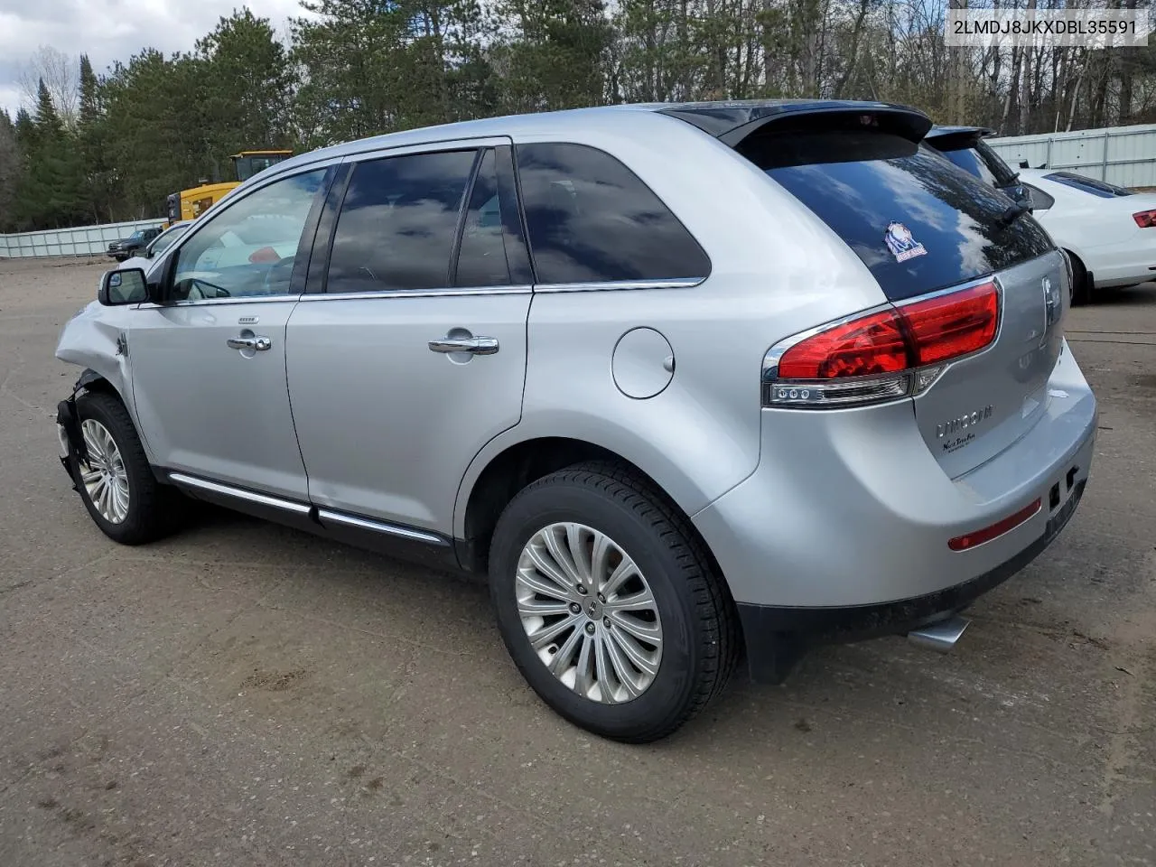 2013 Lincoln Mkx VIN: 2LMDJ8JKXDBL35591 Lot: 51793094