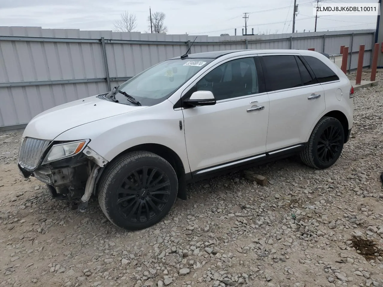 2013 Lincoln Mkx VIN: 2LMDJ8JK6DBL10011 Lot: 52468874