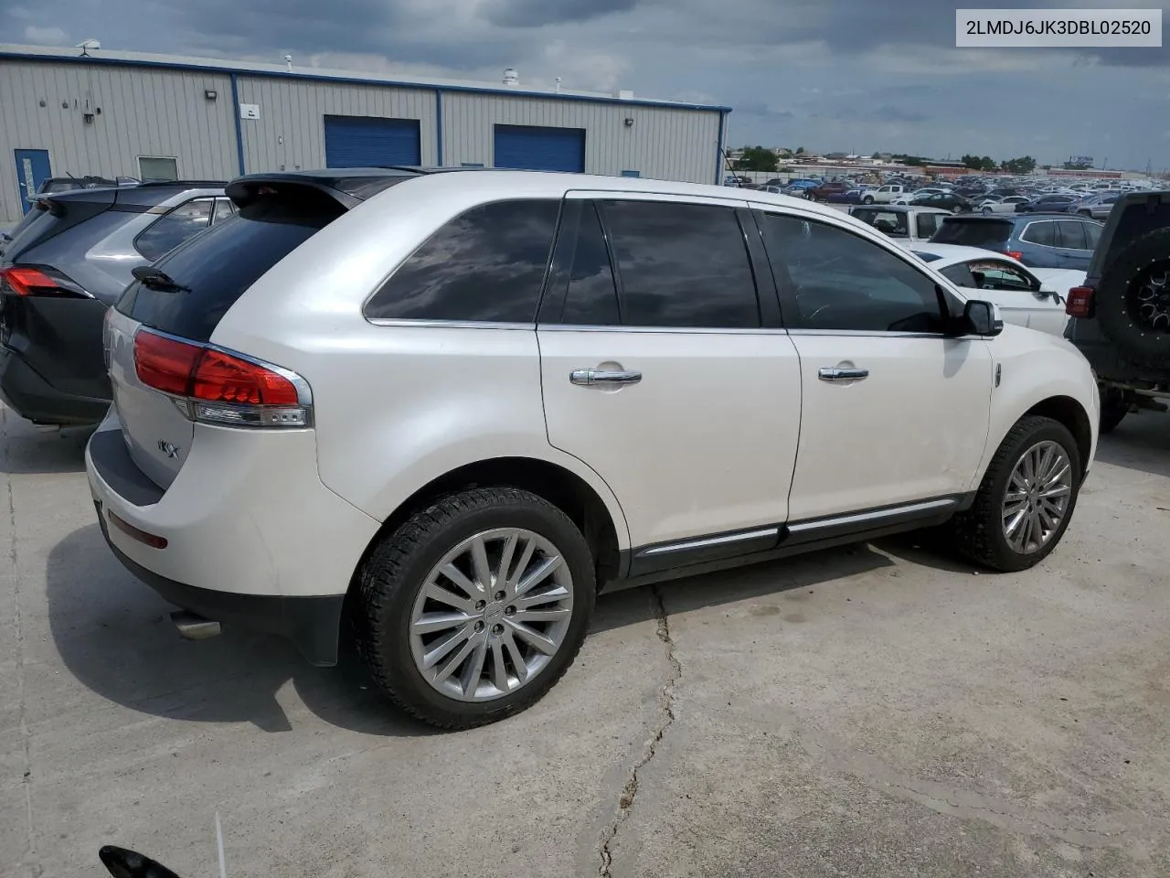 2013 Lincoln Mkx VIN: 2LMDJ6JK3DBL02520 Lot: 53516384