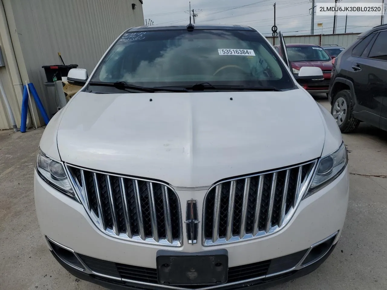 2013 Lincoln Mkx VIN: 2LMDJ6JK3DBL02520 Lot: 53516384