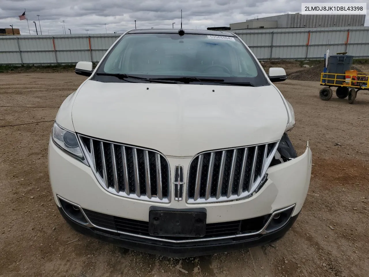 2LMDJ8JK1DBL43398 2013 Lincoln Mkx