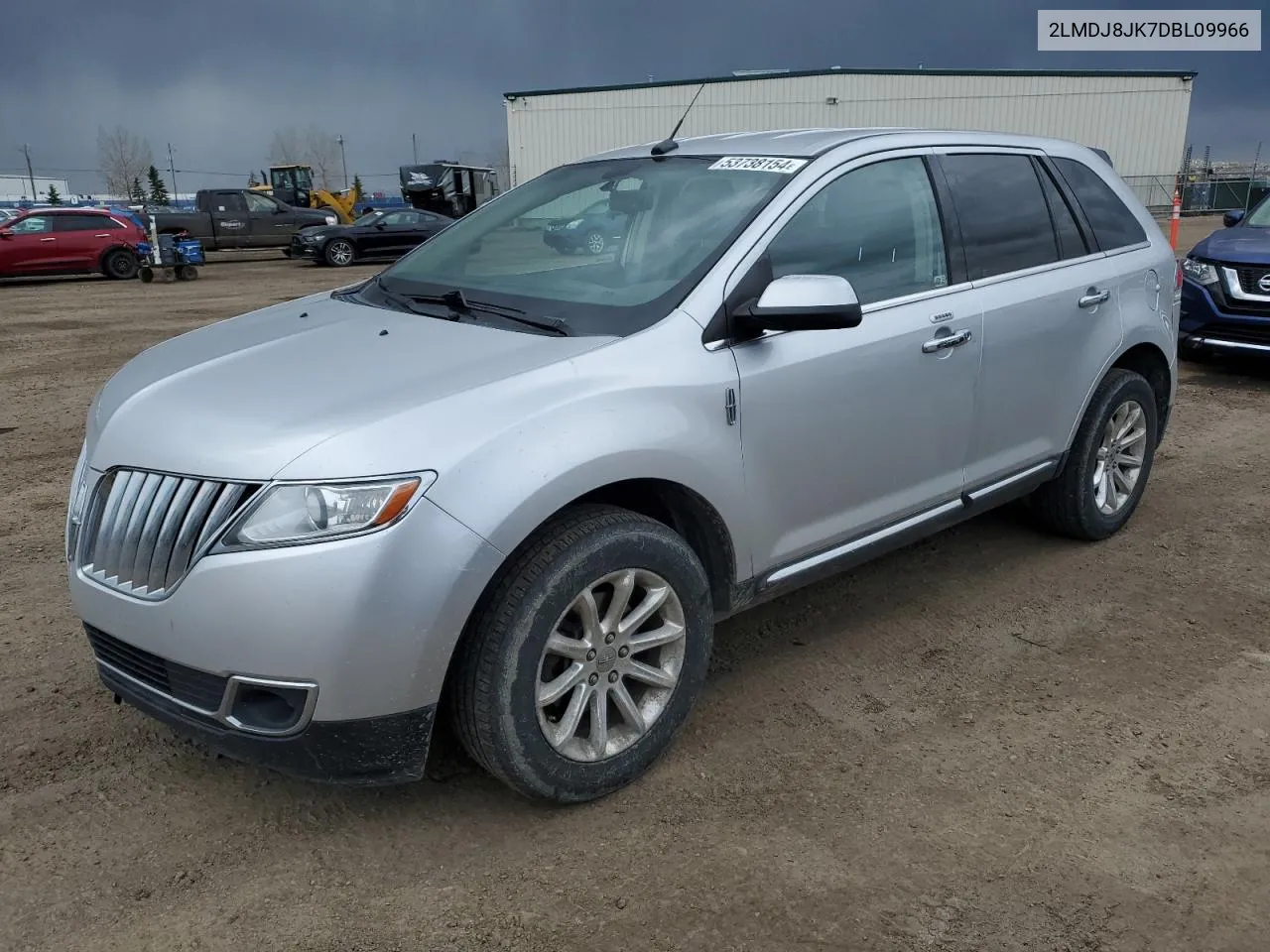 2013 Lincoln Mkx VIN: 2LMDJ8JK7DBL09966 Lot: 53738154