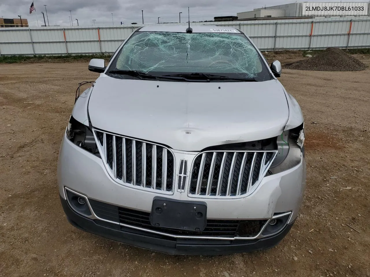 2013 Lincoln Mkx VIN: 2LMDJ8JK7DBL61033 Lot: 53875424