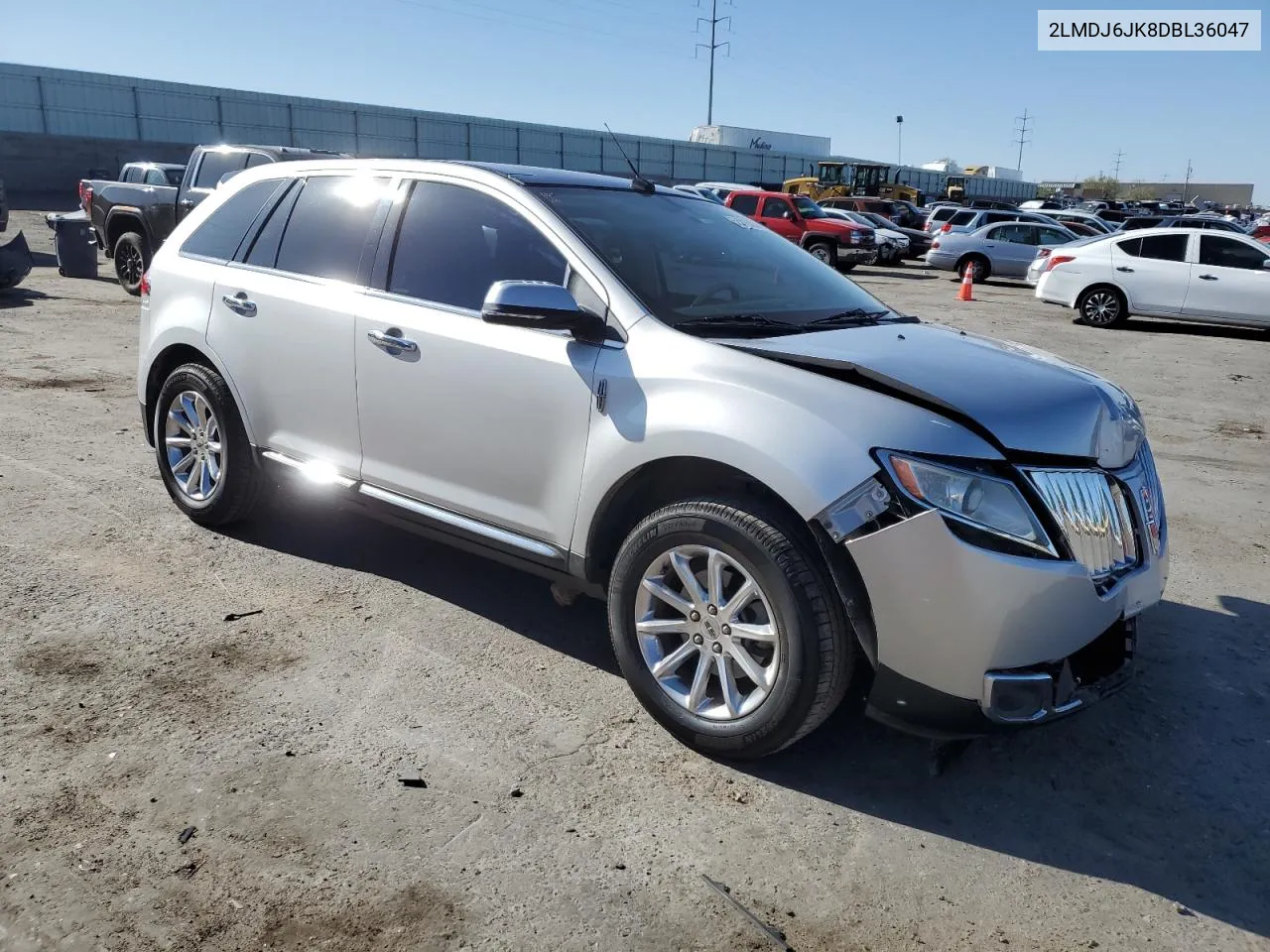 2013 Lincoln Mkx VIN: 2LMDJ6JK8DBL36047 Lot: 53916304