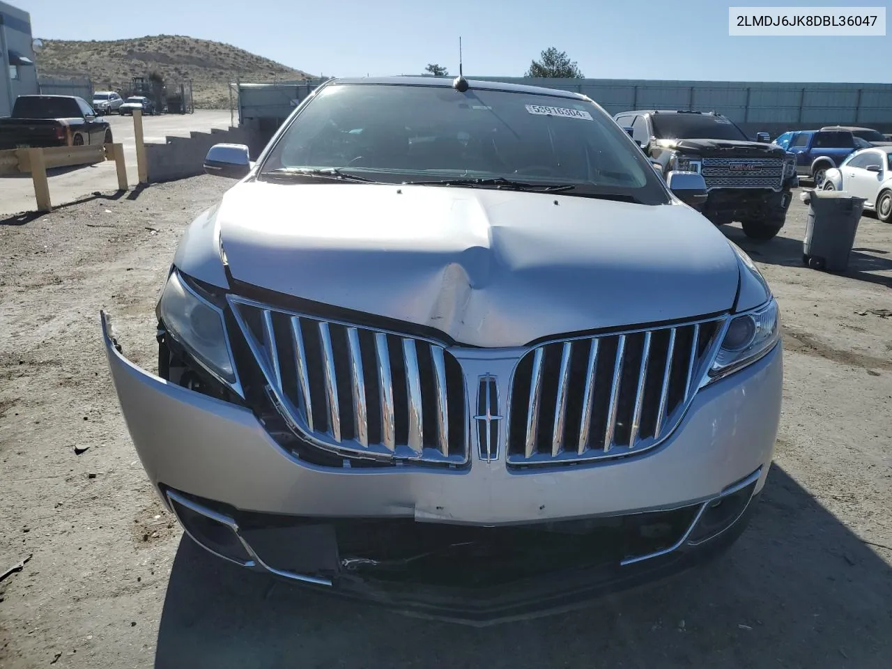 2013 Lincoln Mkx VIN: 2LMDJ6JK8DBL36047 Lot: 53916304