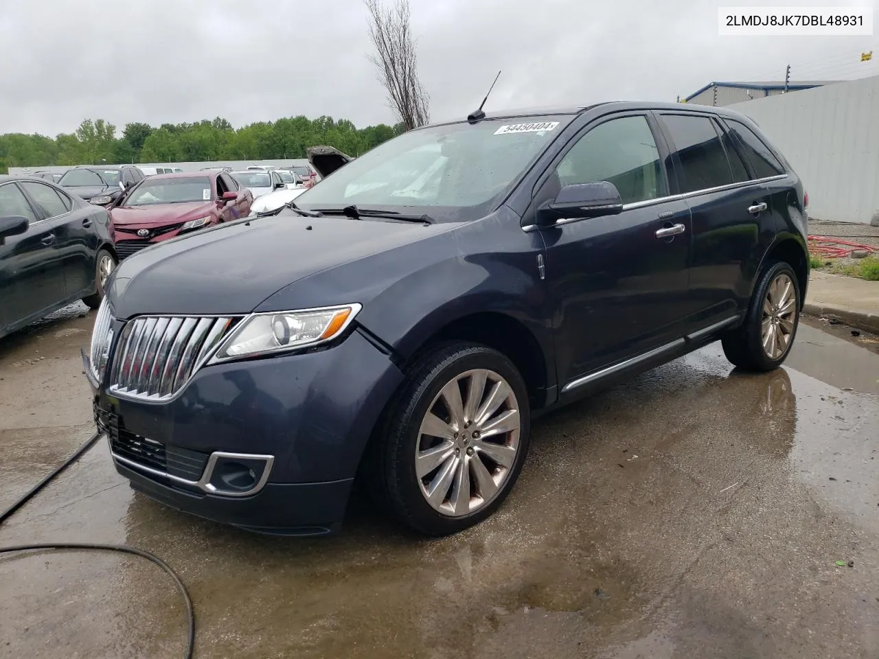 2013 Lincoln Mkx VIN: 2LMDJ8JK7DBL48931 Lot: 54450404