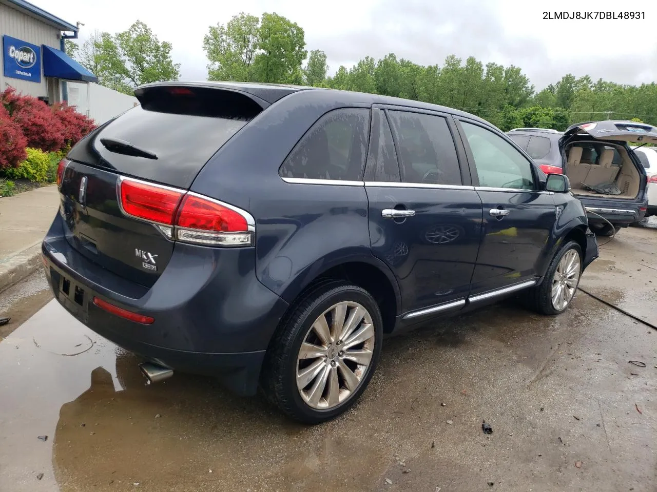 2013 Lincoln Mkx VIN: 2LMDJ8JK7DBL48931 Lot: 54450404