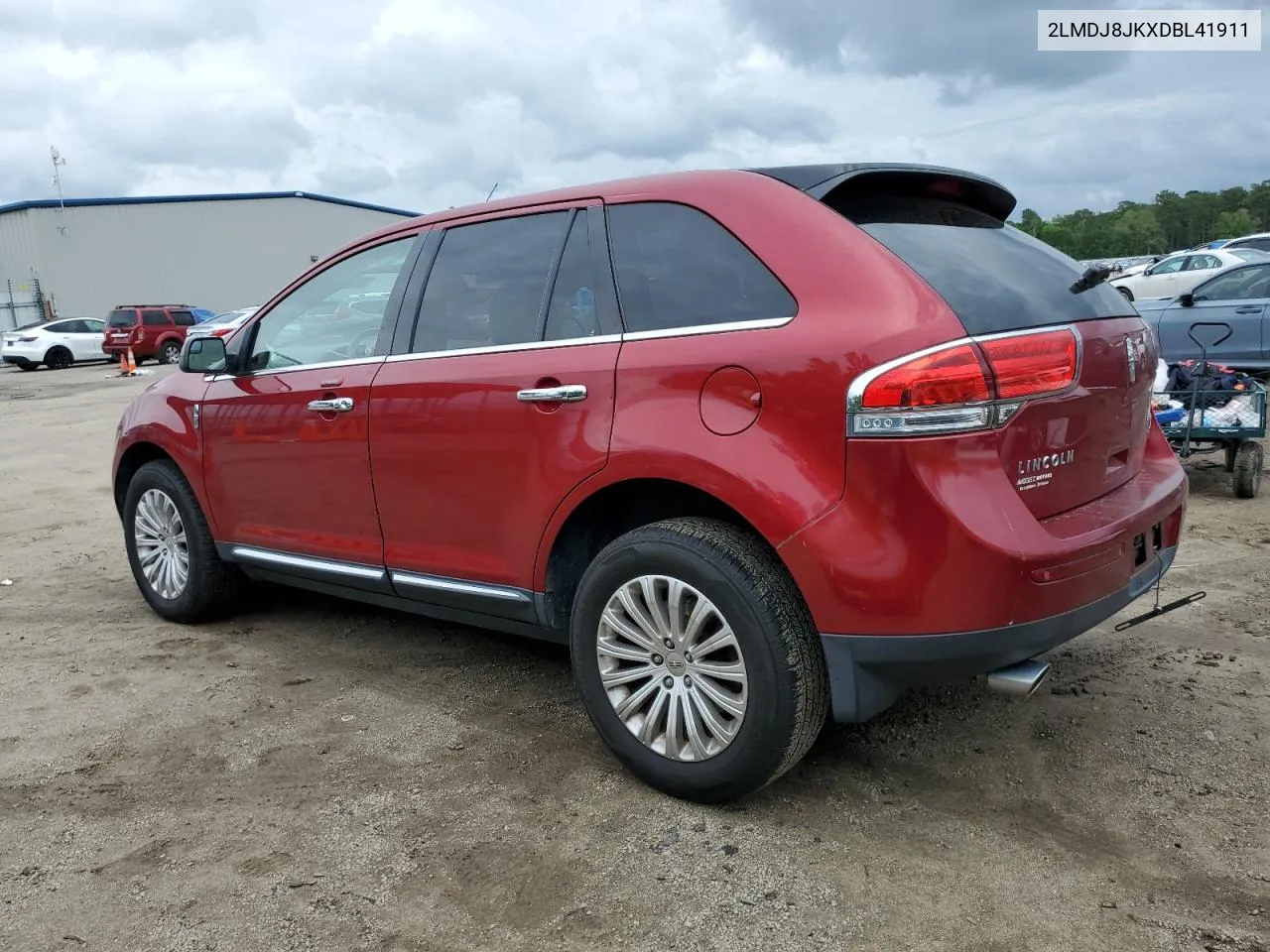 2013 Lincoln Mkx VIN: 2LMDJ8JKXDBL41911 Lot: 54751644