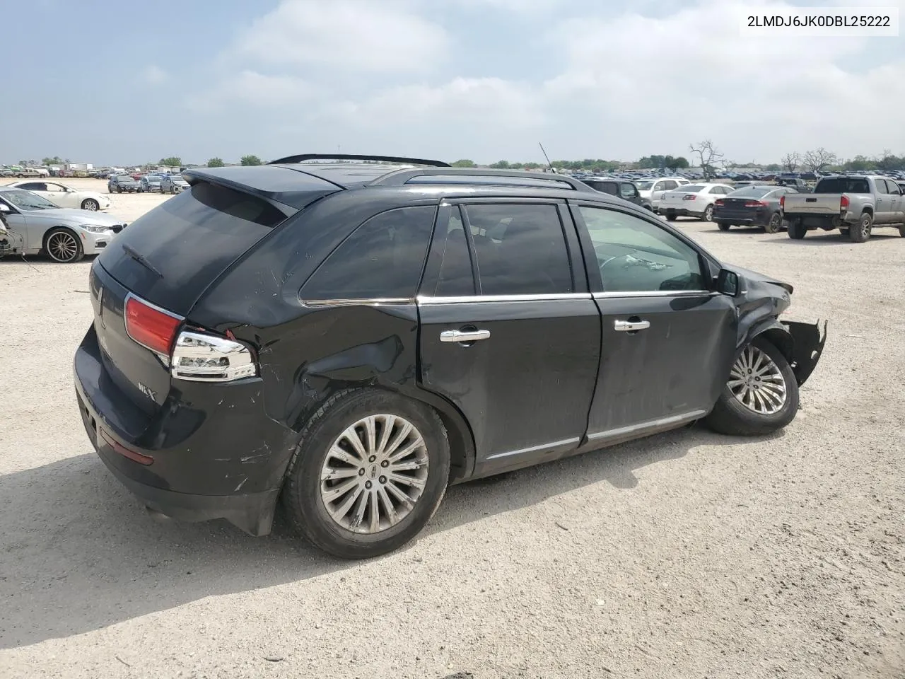 2013 Lincoln Mkx VIN: 2LMDJ6JK0DBL25222 Lot: 54900574