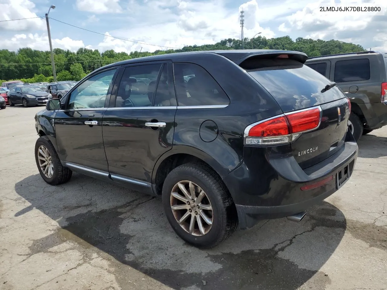 2013 Lincoln Mkx VIN: 2LMDJ6JK7DBL28800 Lot: 54990854