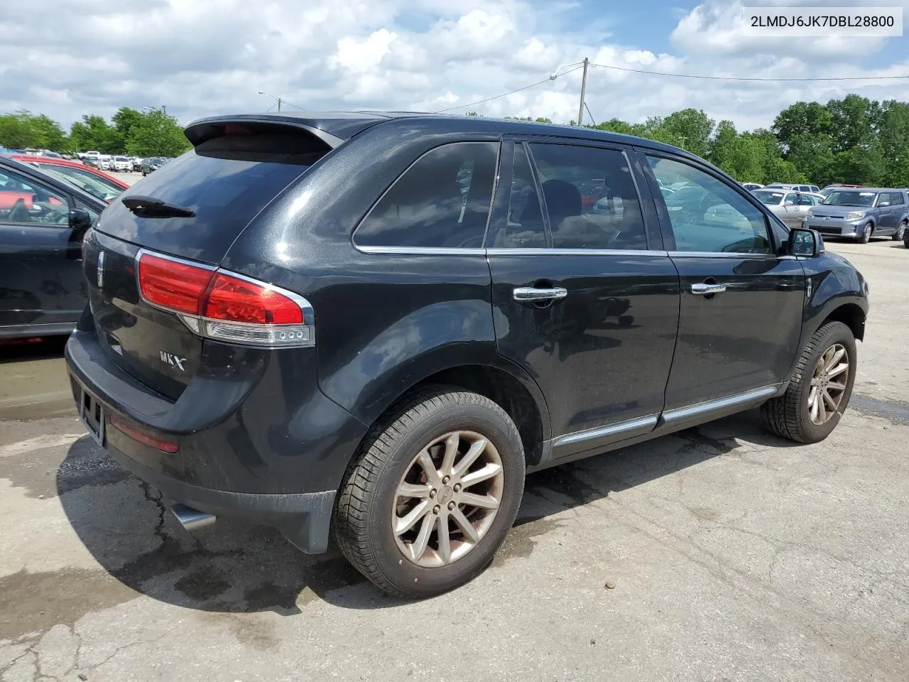 2013 Lincoln Mkx VIN: 2LMDJ6JK7DBL28800 Lot: 54990854