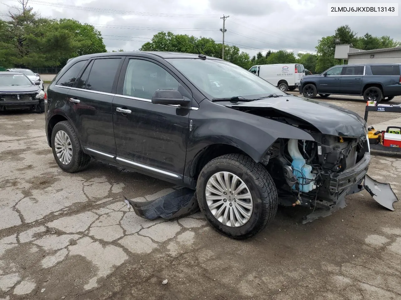 2013 Lincoln Mkx VIN: 2LMDJ6JKXDBL13143 Lot: 55192704