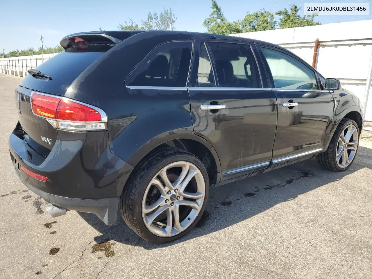 2LMDJ6JK0DBL31456 2013 Lincoln Mkx