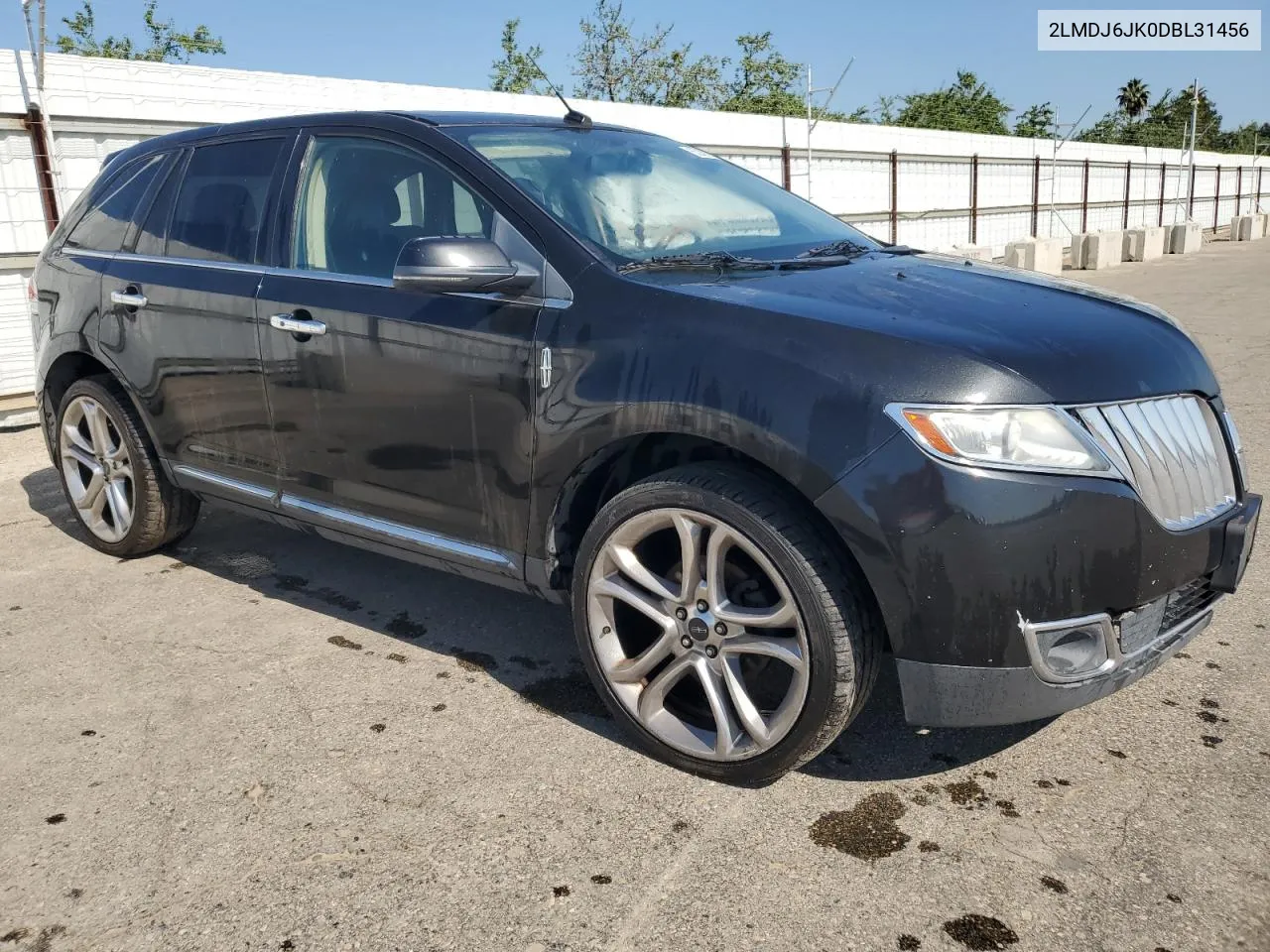 2013 Lincoln Mkx VIN: 2LMDJ6JK0DBL31456 Lot: 55209774