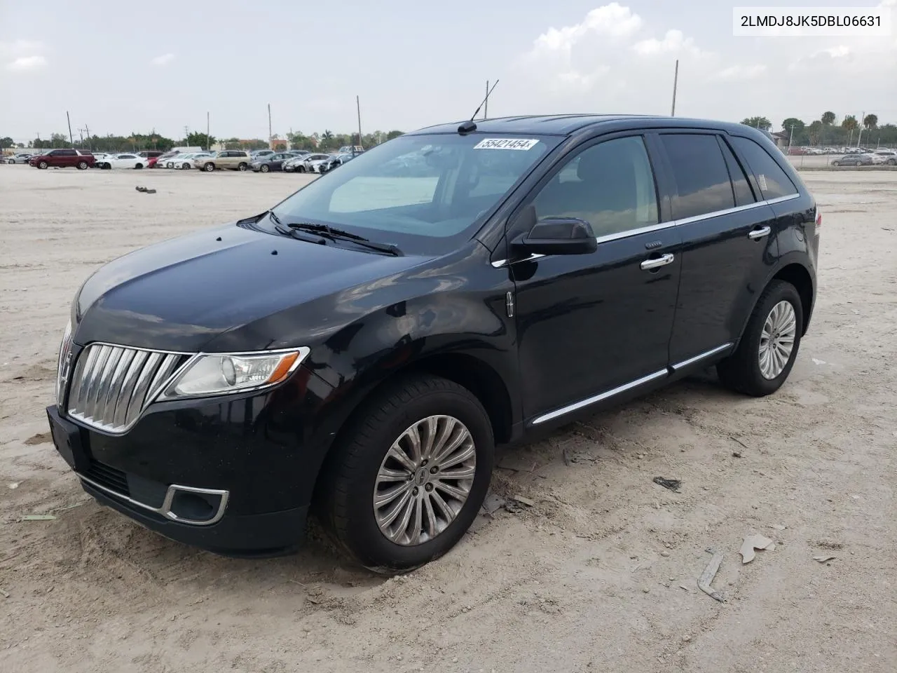 2013 Lincoln Mkx VIN: 2LMDJ8JK5DBL06631 Lot: 55421454