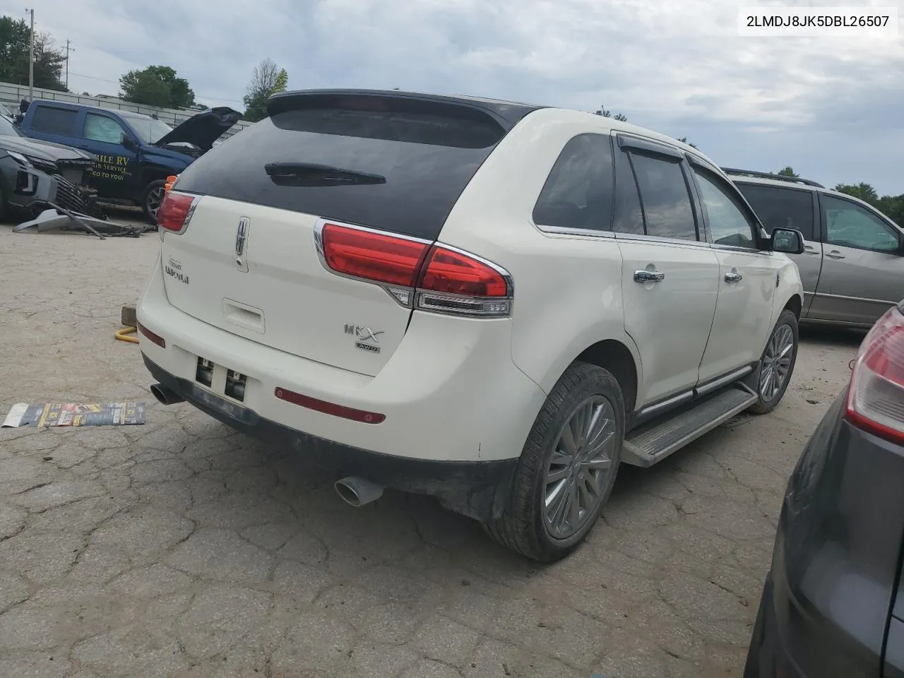 2013 Lincoln Mkx VIN: 2LMDJ8JK5DBL26507 Lot: 55487004