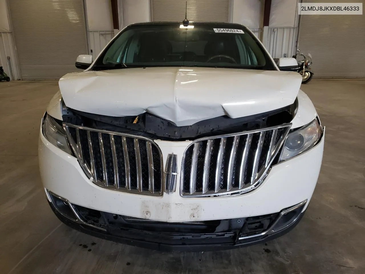 2013 Lincoln Mkx VIN: 2LMDJ8JKXDBL46333 Lot: 55496024