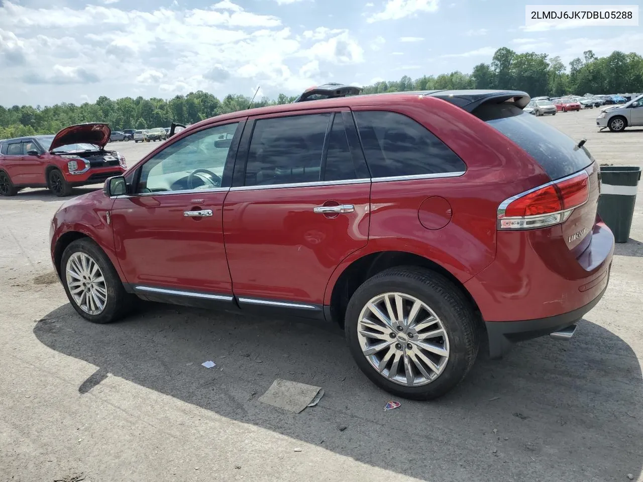 2013 Lincoln Mkx VIN: 2LMDJ6JK7DBL05288 Lot: 55507364