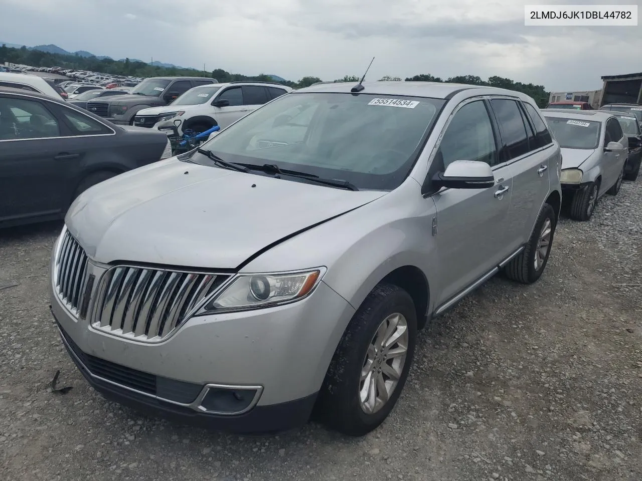 2013 Lincoln Mkx VIN: 2LMDJ6JK1DBL44782 Lot: 55514534