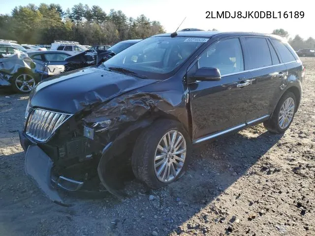 2LMDJ8JK0DBL16189 2013 Lincoln Mkx