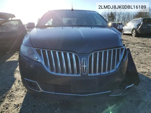 2013 Lincoln Mkx VIN: 2LMDJ8JK0DBL16189 Lot: 56440484