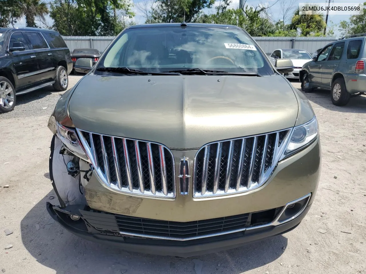 2013 Lincoln Mkx VIN: 2LMDJ6JK4DBL05698 Lot: 56860864