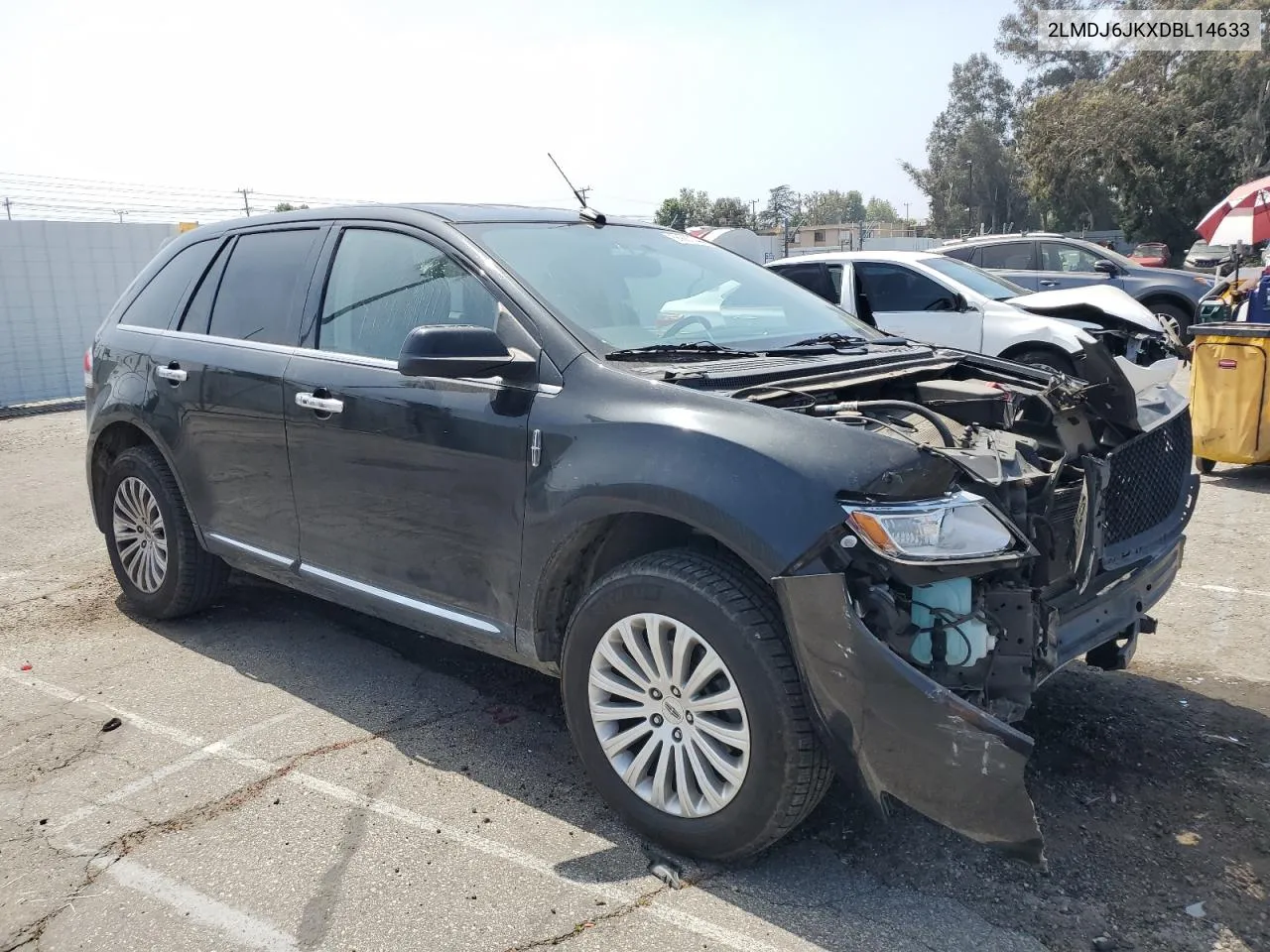 2013 Lincoln Mkx VIN: 2LMDJ6JKXDBL14633 Lot: 56887344