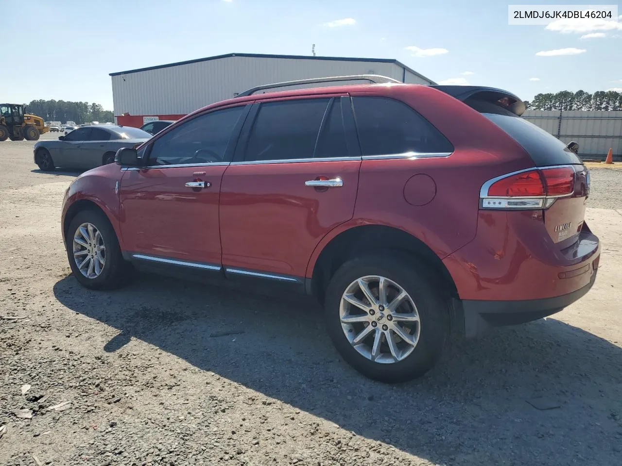 2013 Lincoln Mkx VIN: 2LMDJ6JK4DBL46204 Lot: 56996874