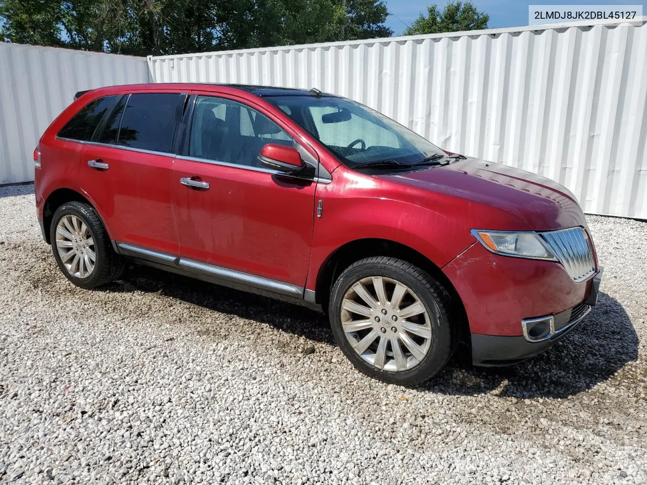 2013 Lincoln Mkx VIN: 2LMDJ8JK2DBL45127 Lot: 57015894