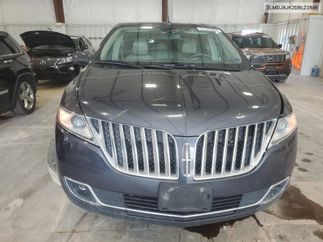 2LMDJ8JK2DBL22849 2013 Lincoln Mkx