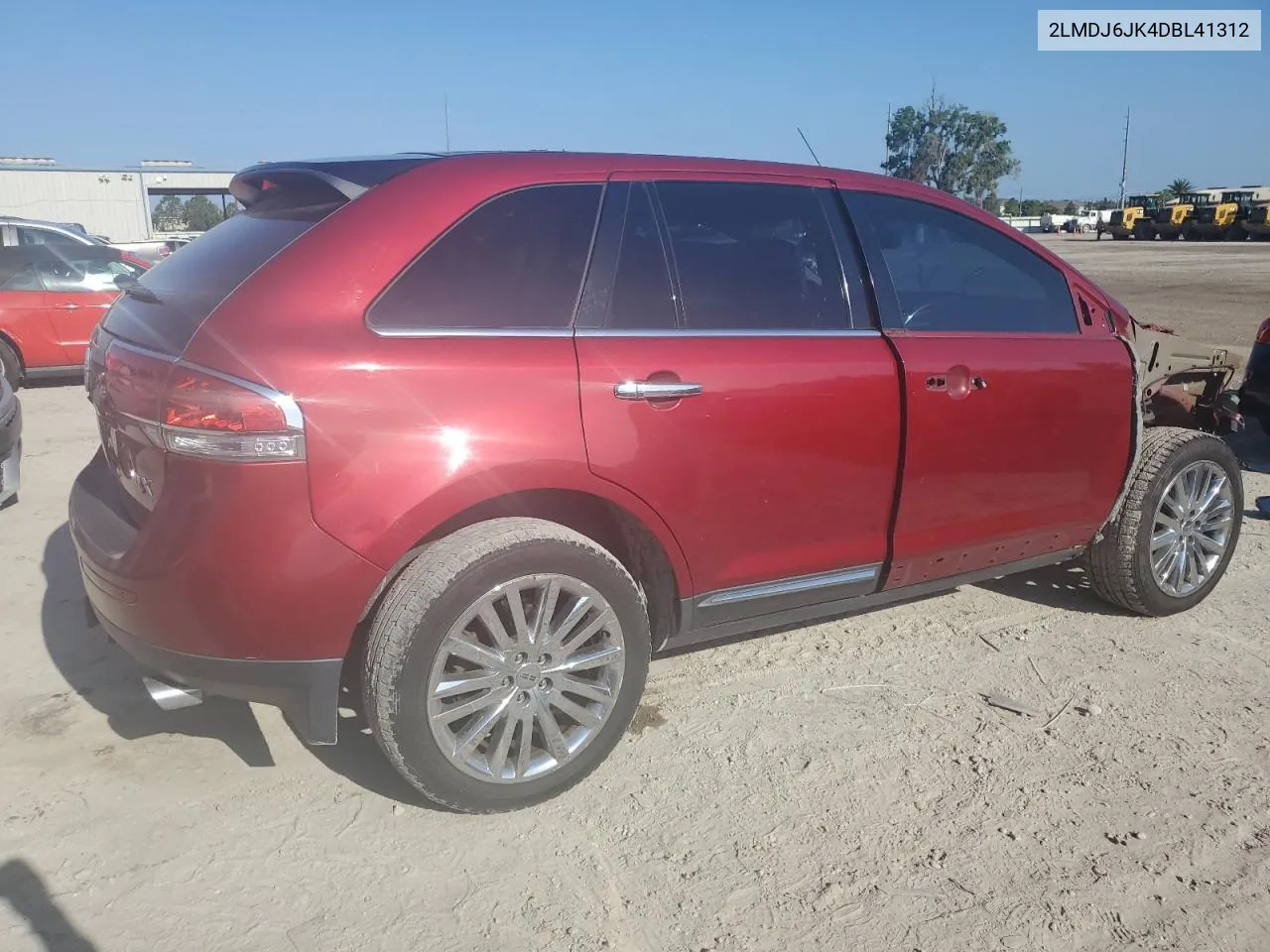 2013 Lincoln Mkx VIN: 2LMDJ6JK4DBL41312 Lot: 57413804