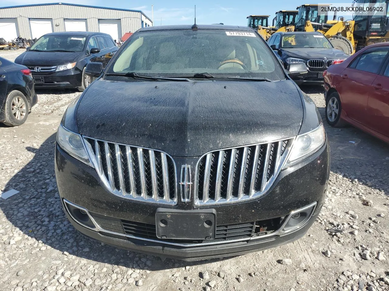 2013 Lincoln Mkx VIN: 2LMDJ8JKXDBL06902 Lot: 57703714