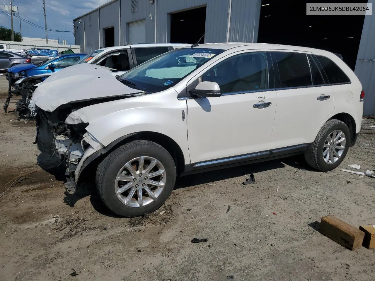 2013 Lincoln Mkx VIN: 2LMDJ6JK5DBL42064 Lot: 57924334