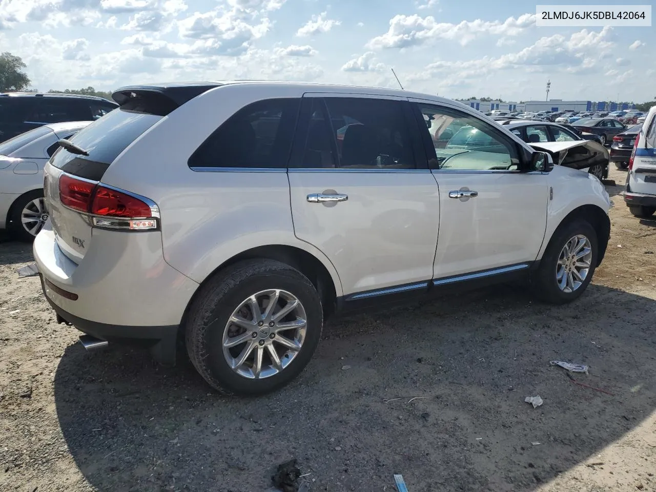 2013 Lincoln Mkx VIN: 2LMDJ6JK5DBL42064 Lot: 57924334