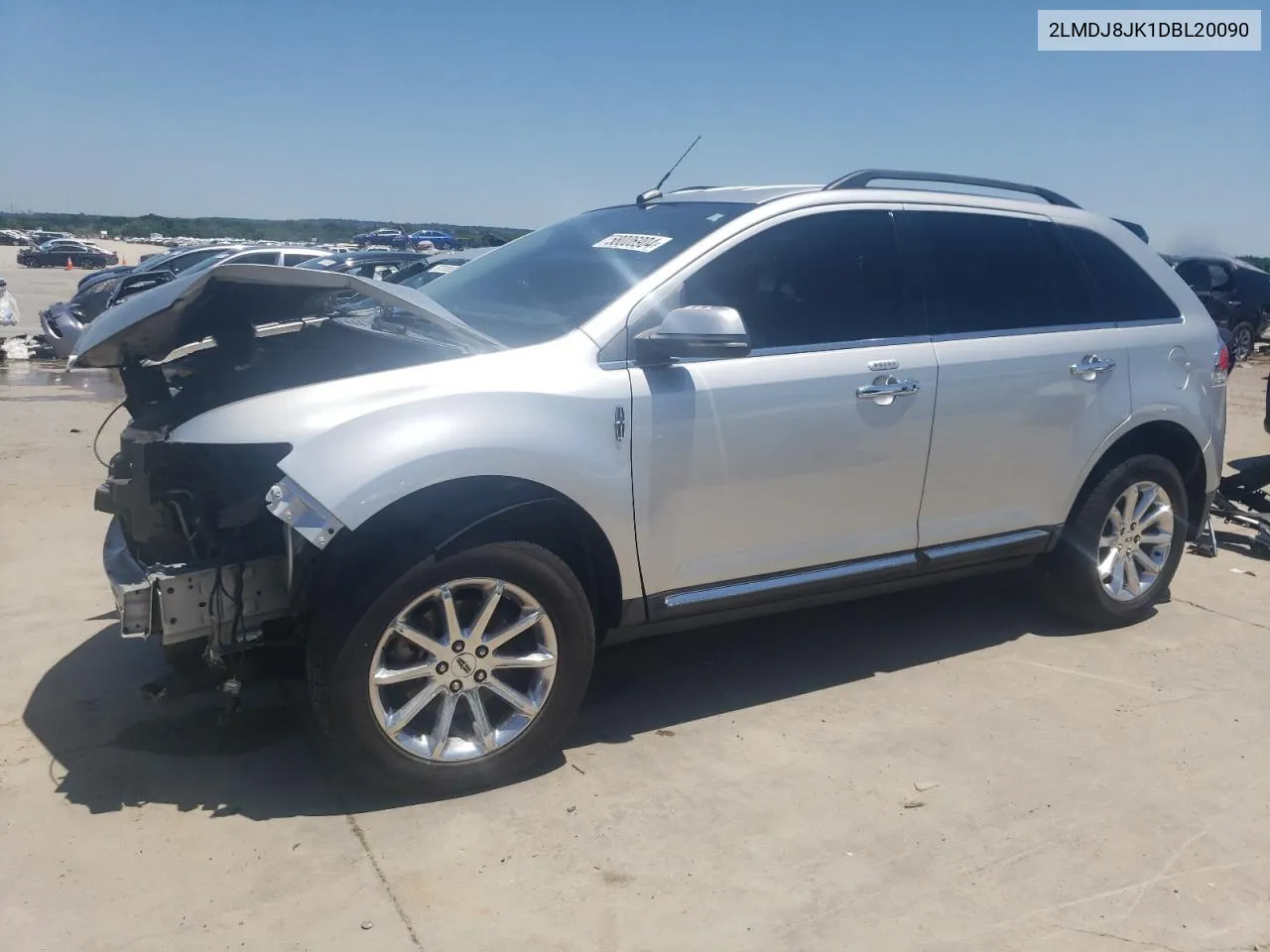 2013 Lincoln Mkx VIN: 2LMDJ8JK1DBL20090 Lot: 58006904