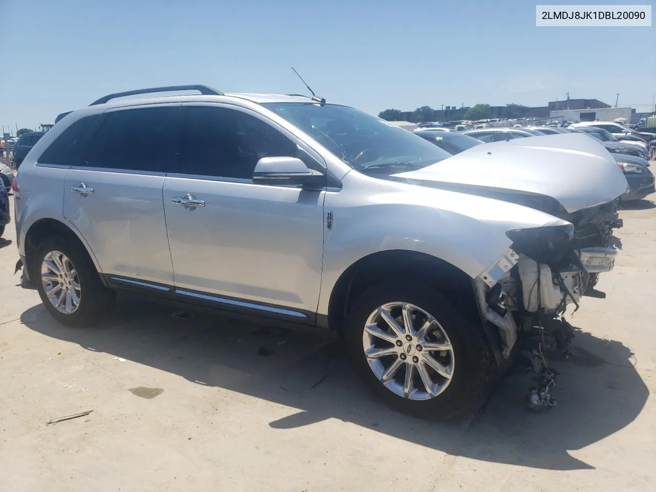 2013 Lincoln Mkx VIN: 2LMDJ8JK1DBL20090 Lot: 58006904