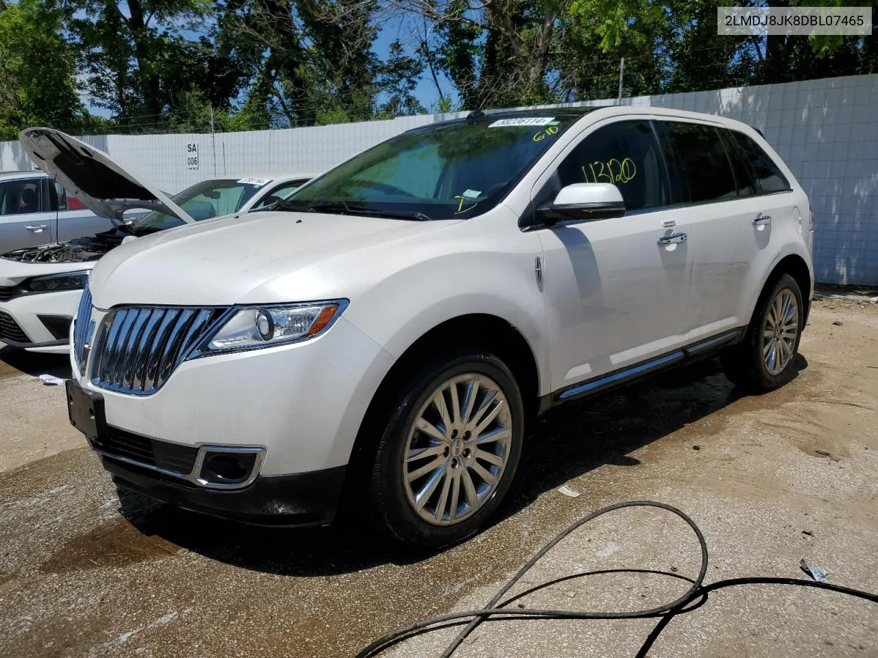 2LMDJ8JK8DBL07465 2013 Lincoln Mkx