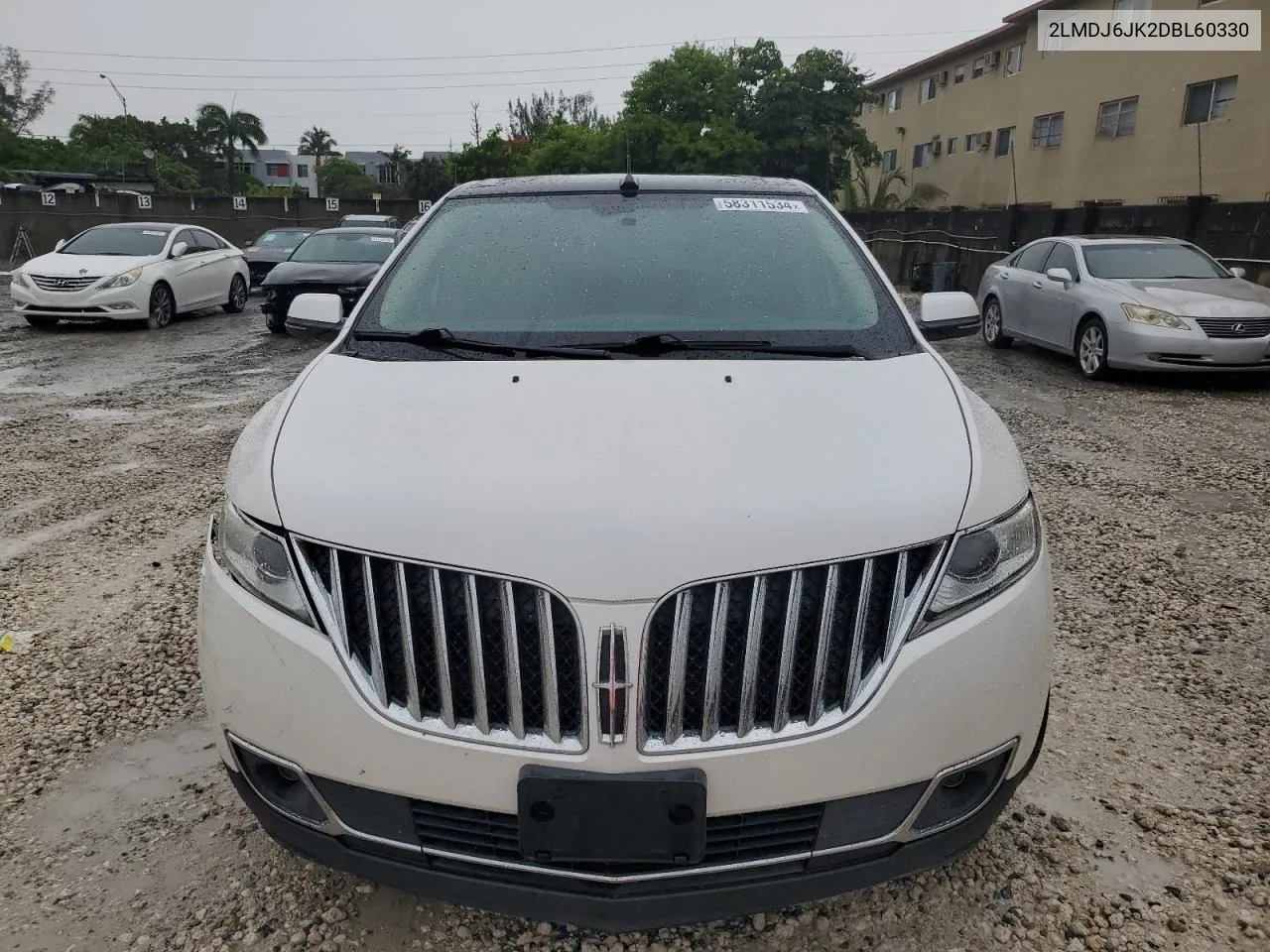 2013 Lincoln Mkx VIN: 2LMDJ6JK2DBL60330 Lot: 58311534